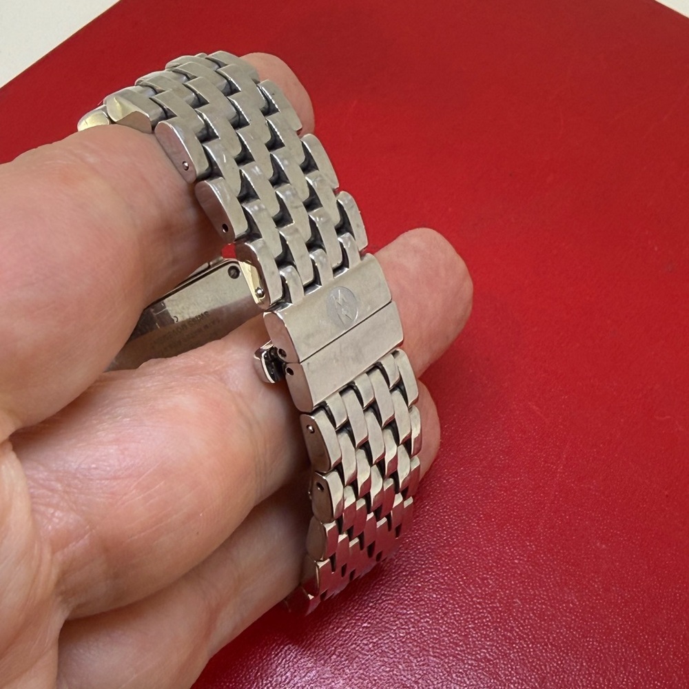 Authentic Michele Deco 16  Diamond Dial 29mm Stainless Steel Watch MW06V00A0046 - Picture 5 of 7